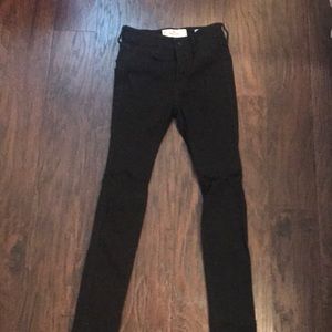 Hollister high rise super skinny